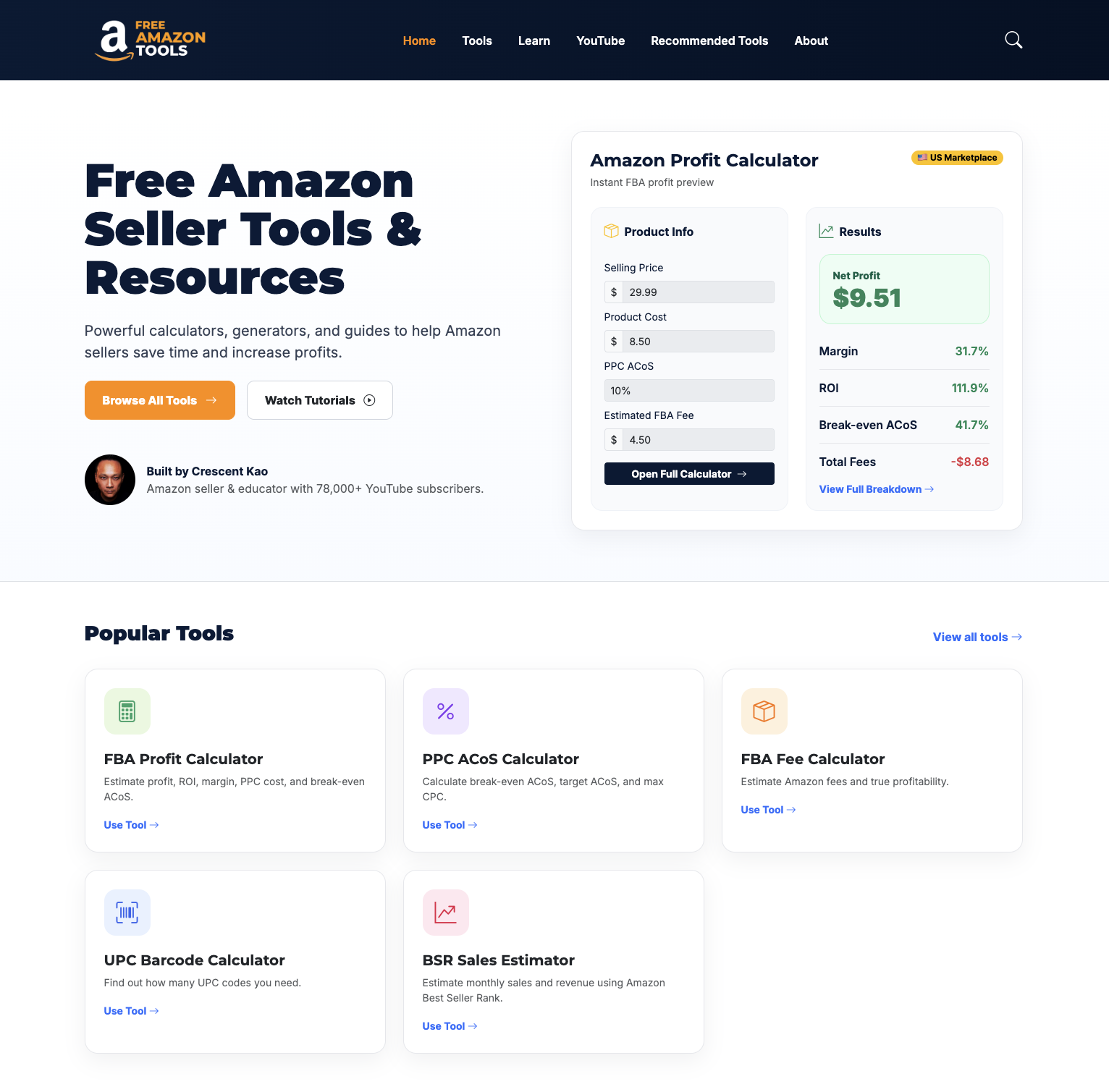 Free Amazon Tools